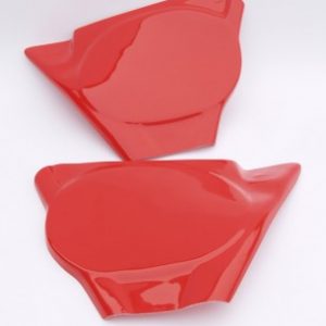 Juego de Tapas laterales BULTACO PURSANG rojas MK5,6,7,8