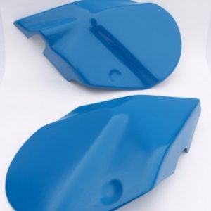 Juego de Tapas laterales BULTACO PURSANG azules MK11