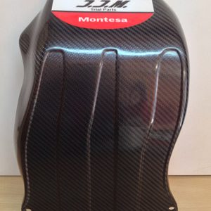 Nuevo protector de motor de fibra de carbono para Montesa Cota 4RT.