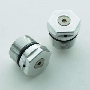 Juego de 2 Tapones Horquilla  35 mm- para Marzocchi  SWM. Italjet