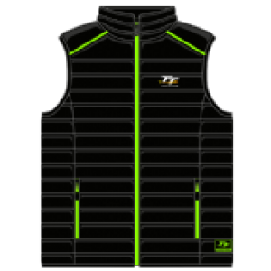 Blak  green Body Warmer
