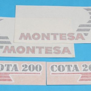 MONTESA COTA 200 Decals Set
