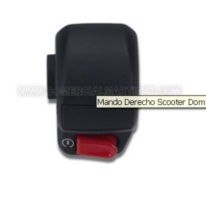 Mando derecho Scooter DOMINÓ APRILIA SCARABEO con 50 cms de cable