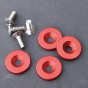 Topes y tornillos sujección amortiguadores, anodizados – Nuevo modelo para anclajes de 6mm, set de 4