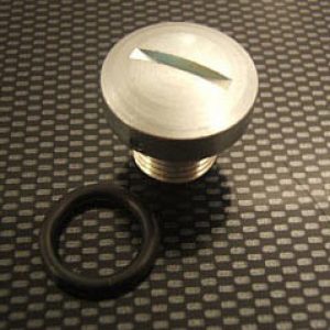 Tornillo respiradero del carte BULTACO en Aluminio y junta  – Ranura corta