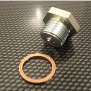 Tornillo tapon OSSA para vaciado de aceite de cambio y embrague – Con imán y junta, 12×1,50m