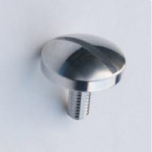 BULTACO, Set de 4 tornillos de aluminio para sujeccion amortiguadores rosca de 6 mm.