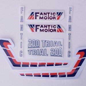 FANTIC 200 Decal Kit
