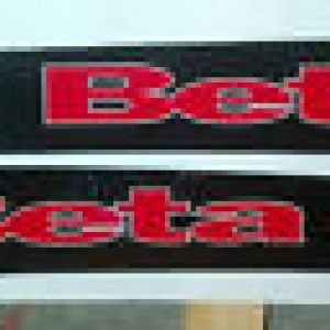 BETA REV 3 Decals para Basculante con efecto carbono