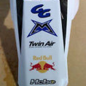 GAS GAS EC 125 2007, 2008, 2009  200, 250, 300 Decal extre gruesa de guardabarros trasero