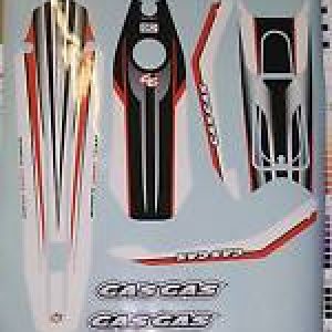 GAS GAS TXT Pro 2009 Juego Decals