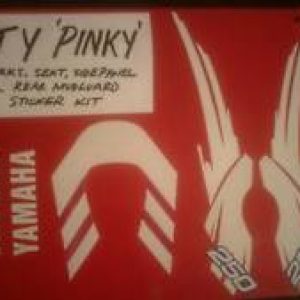 YAMAHA TY20 Trial Pinky Juego Decals