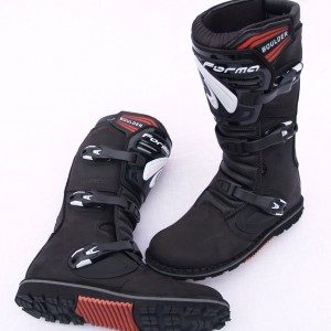 BOTAS de Trial Forma Negras