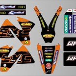 KTM EXC 1998-2000 Juego Decals