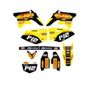 SUZUKI RM RMZ 65 85 125 250 450 todos los modelos Kit Decals