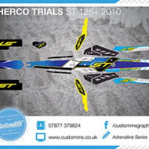 SHERCO ST 125 2010-2015 Juego completo Decals