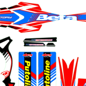 BETA EVO Factory 2009-2012 Juego Completo Decals