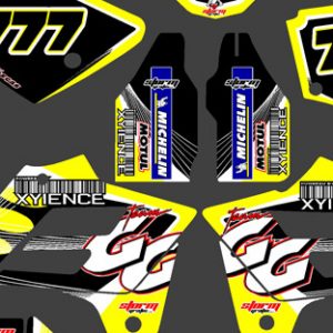 GAS GAS EC 02-06 Xilence Decals Kit