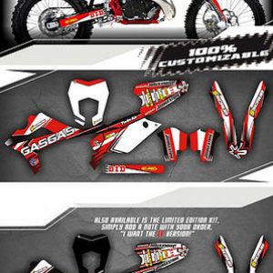GAS GAS Enduro EC Series 2003-2015 ASTERISK Style Decals Kit