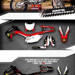 Honda Enduro CRF 250 X 2005-2015 Rockstar Decals Kit