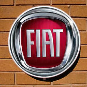 Led Light Box con el distintivo de  FIAT