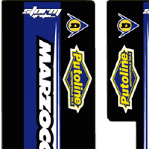SCORPA Basculante y horquillas inferiores Kit Decals