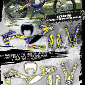 SHERCO ENDURO SE Series Graphics kit FOX Style 2005-2015