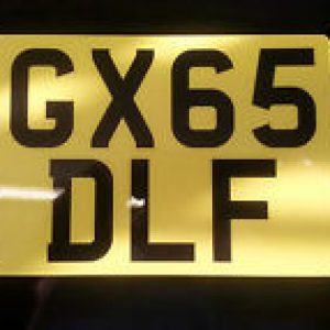 KTM ENDURO Placa Matricula