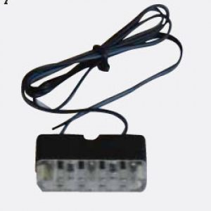 Luz Matricula Homologada Universal 3 leds