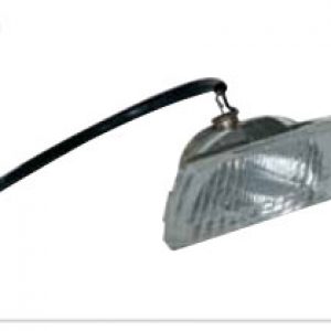 Óptica TRIAL para portafaros plano Montesa con Portalámparas 9 mms.