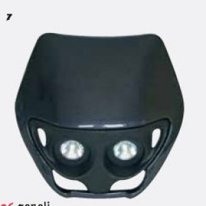 Porta-bifaro universal Enduro Halogeno blanco o negro