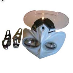 Portafaro Homologado Bi-faro 2 ojos universal