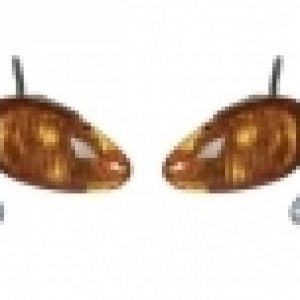 Juego Cristales recambio Intermitentes delanteros + traseros en color blanco para PIAGGIO LIBERTY 50/125