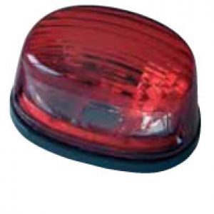 Piloto posterior HOMOLOGADO  adaptable a SUZUKI GSX 400/600FS, GSXR600/750 rojo