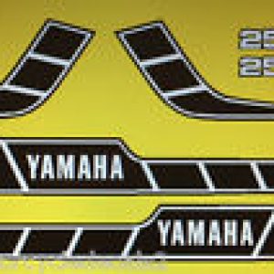 YAMAHA  RD250 RD250F Decals Set