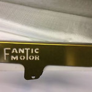 FANTIC 240 guardacadenas aluminio anodizado oro