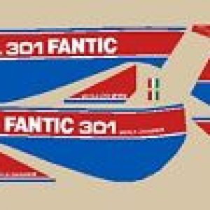 FANTIC MOTOR TRial 301(moto blanca) Juego de Adhesivos