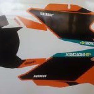 KTM 2017 EXC Pegatinas fondo