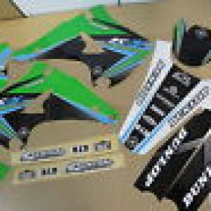KAWASAKI TEAM GRAPHICS KX KX125 KX250 2003 04 05 06 07 08