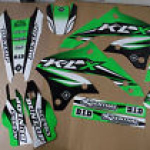 FLU DESIGNS PTS3 KAWASAKI GRAPHICS KLX450 KLX450R KLX450