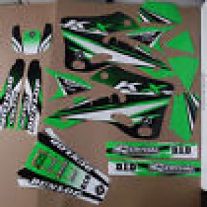 KAWASAKI TEAM GRAPHICS KX125 KX250 1999 2000 2001 2002