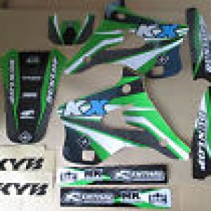 KAWASAKI TEAM GRAPHICS KX KX125 KX250 1994 1995 1996 1997 1998