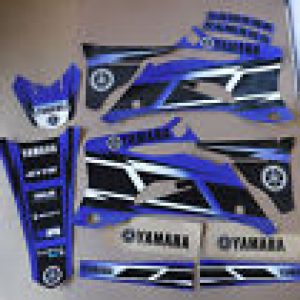 YAMAHA  YZ250F YZ450F YZF250 YZF450 2006 2007 2008 09 Kit de Pegatinas Hurricane Blue