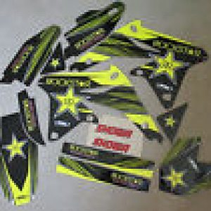 SUZUKI  RMZ450 2008 2009 2010 2011 2012 2013 14 15 16 Kit Pegatinas Rockstar
