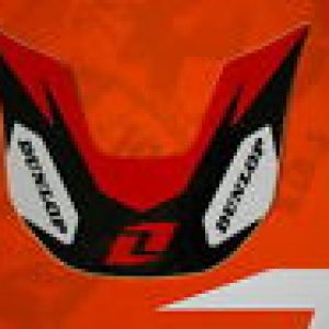 HONDA CR80 CR85 CR XR Pegatina Guardabarros delantero