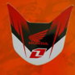 HONDA CR125 CR250 CR XR Pegatinas de Guardabarros delantero