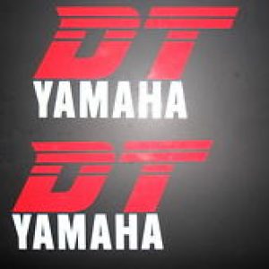 YAMAHA DT Trail Pegatinas para el Deposito