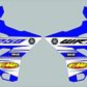Yamaha WR 250 2015-2016-2017 Pegatinas para Aletas de Radiador
