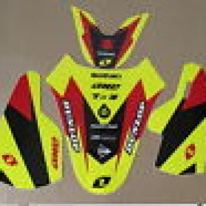 SUZUKI RM85 Pegatinas para horquillas delanteras + guardabarros delantero+ trasero