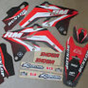 SUZUKI RMZ250 2007-2008 2009 Kit Pegatinas y Backgrouns